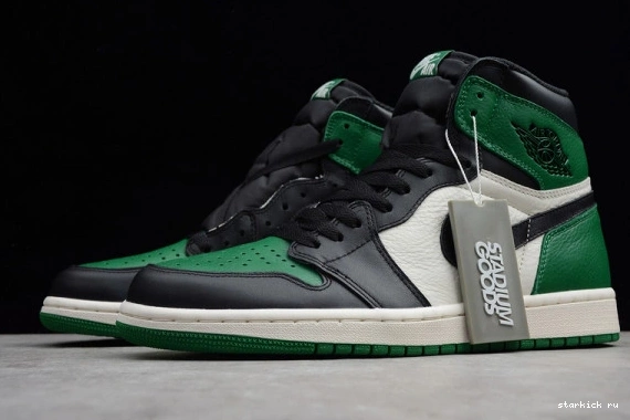 OG 555088-302 Green' 1 Retro High Air 555088-302 'Pine Jordan 0422
